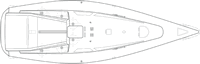 Sydney 32 OD - Deck Plan
