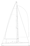 Sydney 38 OD - Sail Plan